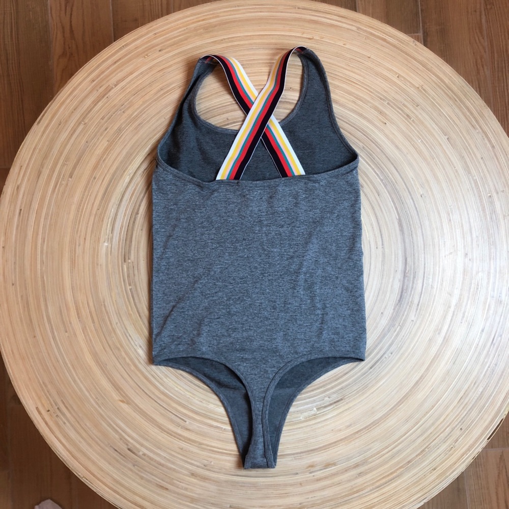 Stretchy thong bodysuit